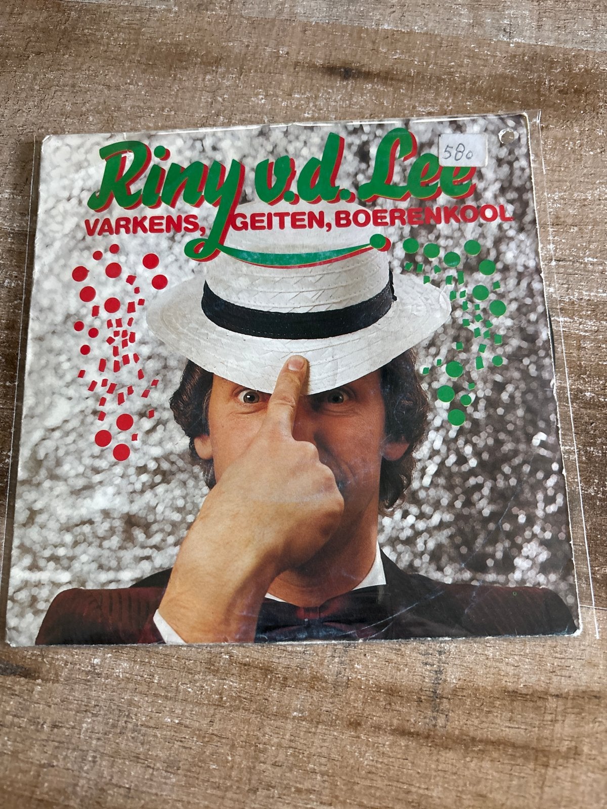 Riny v.d. Lee - Varkens, Geiten, Boerenkool LP, LP, Gebruikt, Pop, Ophalen of Verzenden