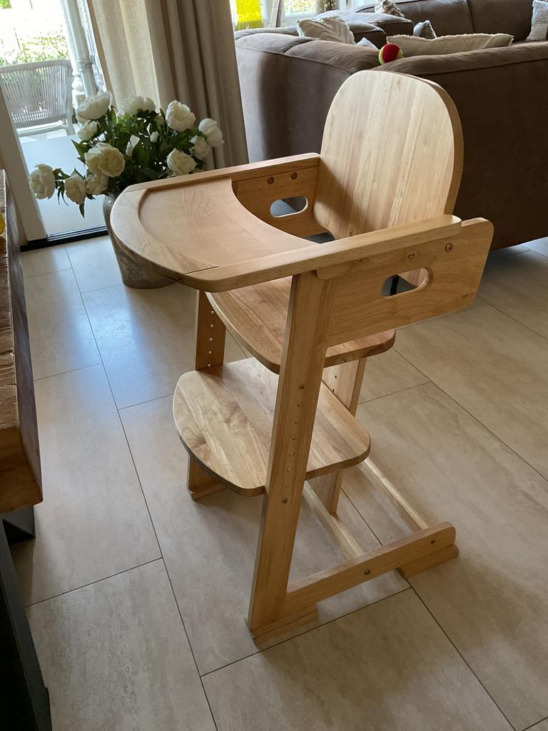 Kinderstoel, blank houten, Prenatal., Ophalen, Zo goed als nieuw, Overige typen