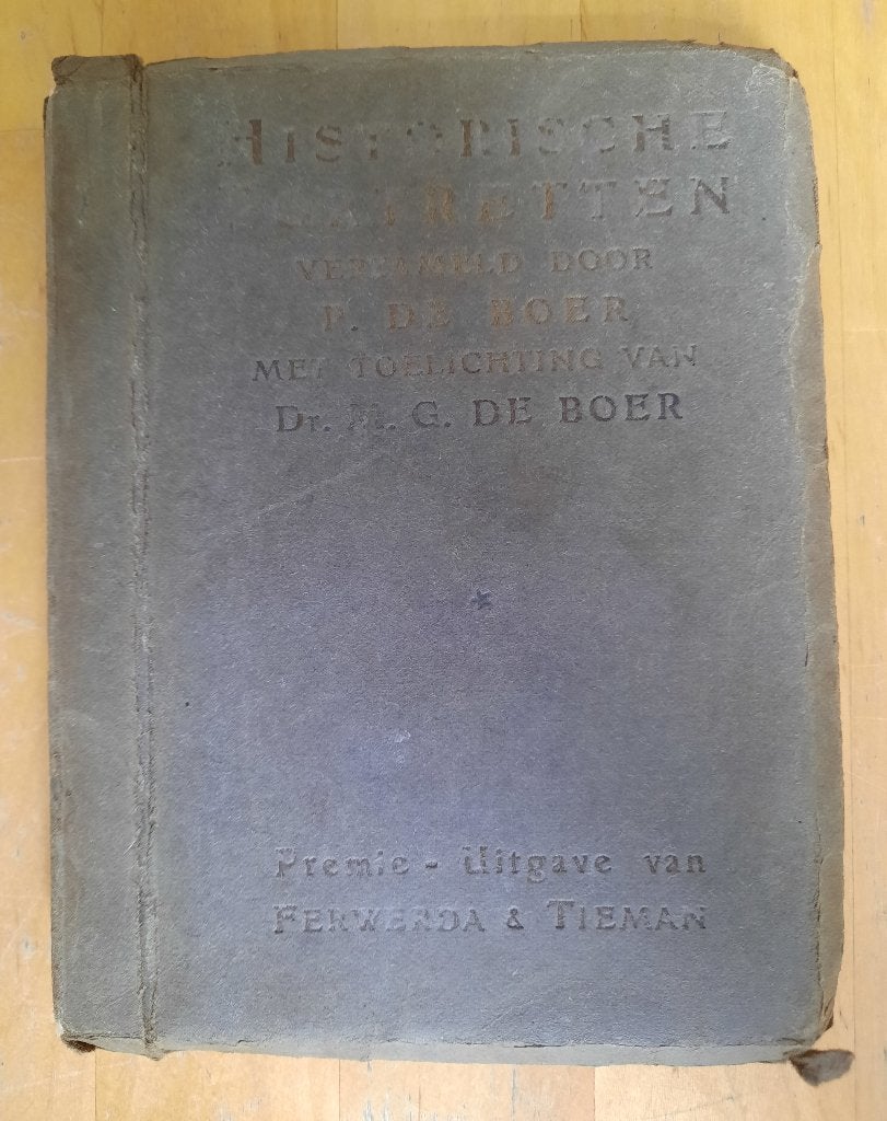 HISTORISCHE PORTRETTEN - FERWERDA & TIEMAN - 2 ALBUMS, Boeken, Ophalen of Verzenden, Gelezen