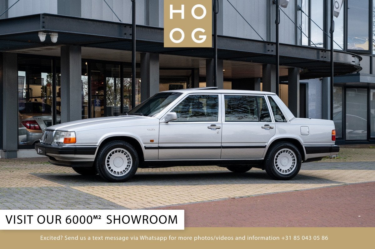 Volvo 760 GLE 2.8 (bj 1988, automaat), Auto's, Automaat, Gebruikt, Overige modellen, Bedrijf