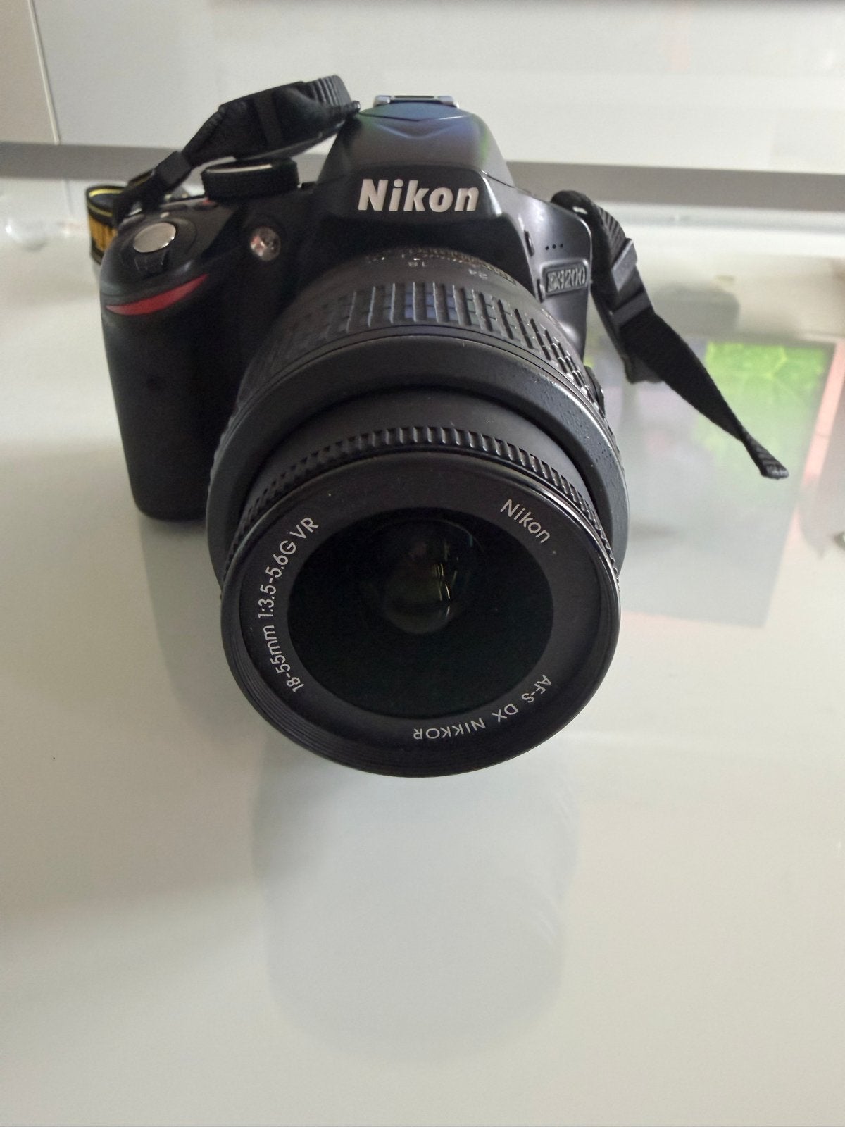 Nikon D3200 Spiegelreflexcamera met 18-55mm lens, Spiegelreflex, Beeldstabilisatie, Ophalen of Verzenden, Zo goed als nieuw