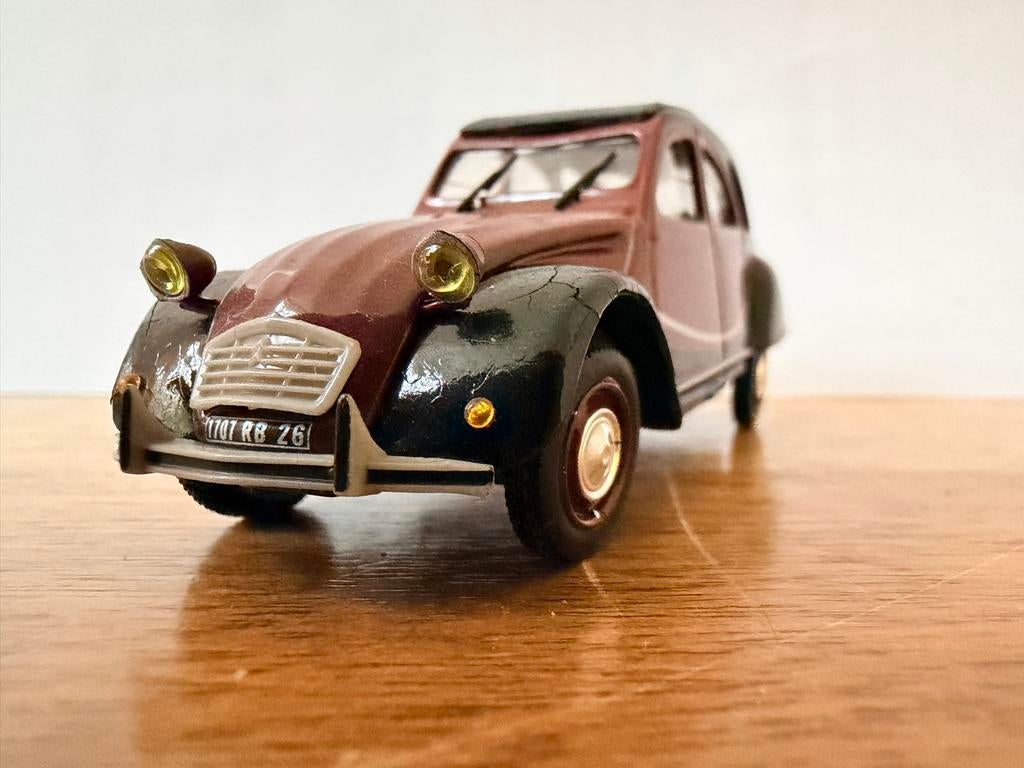 Citroën 2CV 6 Charleston Norev 1:43 Modelauto, Ophalen of Verzenden, Zo goed als nieuw, Auto, Norev