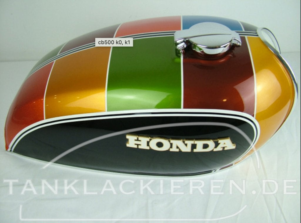 Honda cb four tank zijdeksels, Ophalen of Verzenden, Gereviseerd