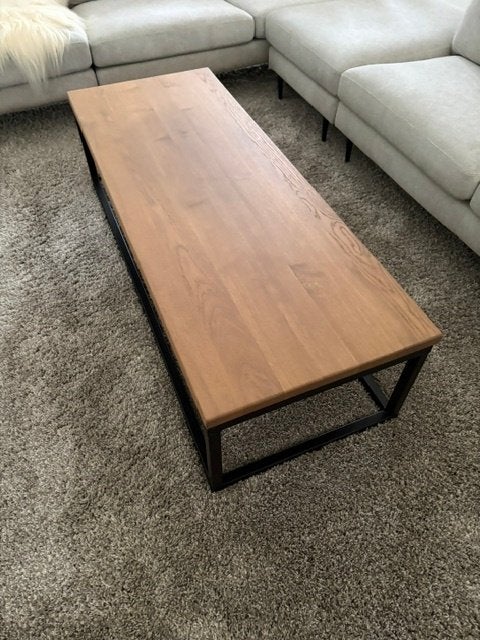 salontafel, Ophalen, 50 tot 100 cm, Zo goed als nieuw, 150 tot 200 cm
