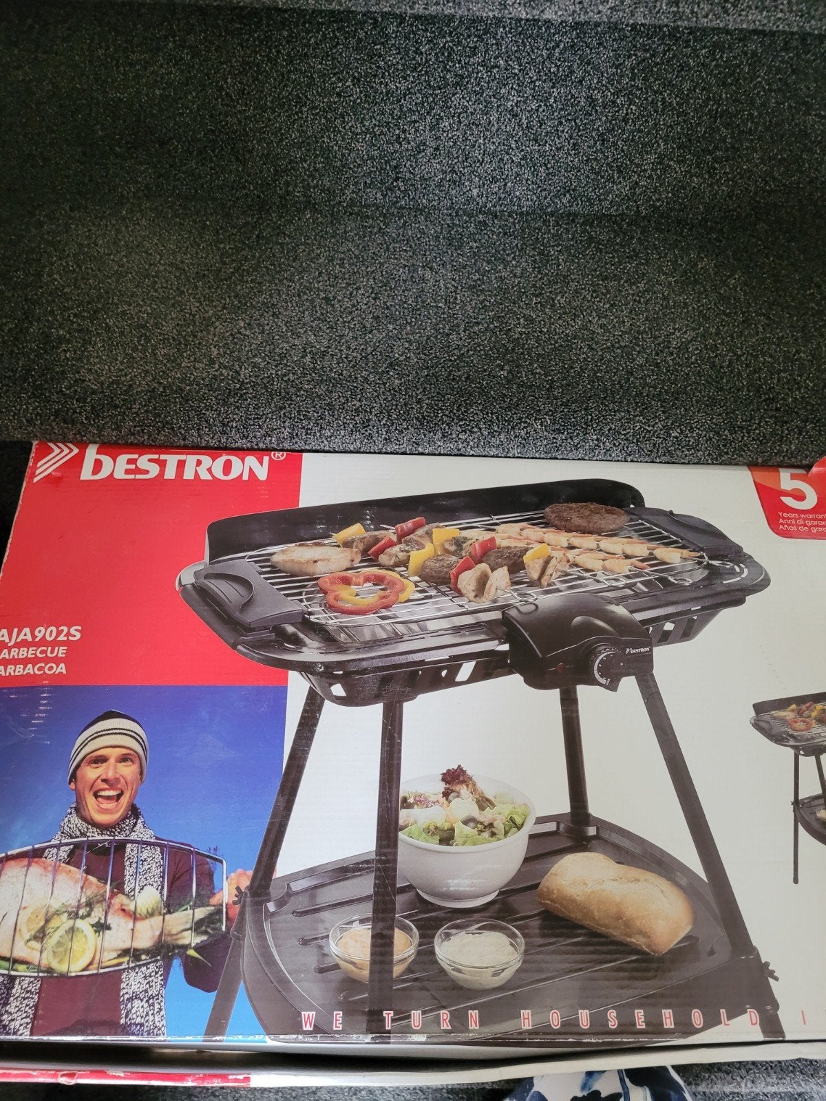 bestron elec.barbeque, Ophalen, Zo goed als nieuw, Bestron