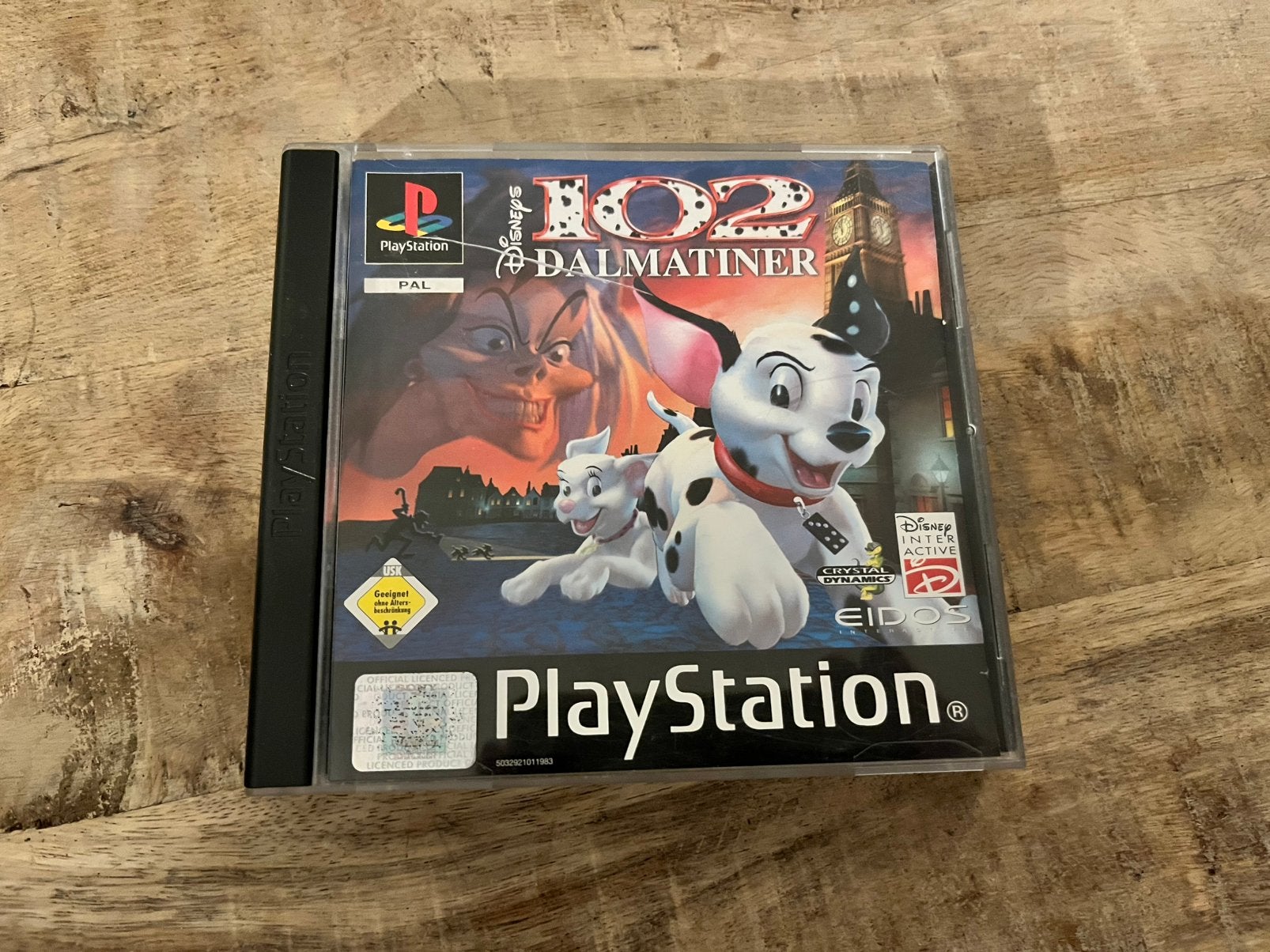 102 Dalmatiërs: Puppies aan de Reddening - PlayStation 1, Avontuur en Actie, Gebruikt, O, 1 speler