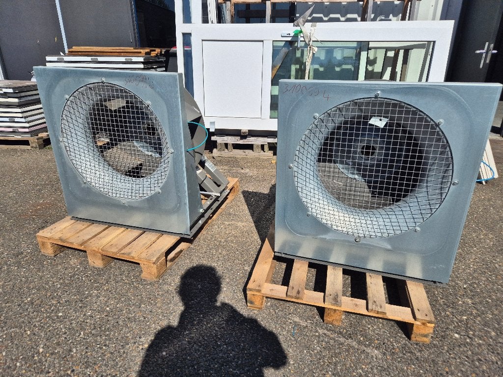 Industriële ventilator afzuiging Siemens / Alko 380v ( 323 ), Doe-het-zelf en Verbouw, Ventilatie en Afzuiging, Ophalen, Ventilator