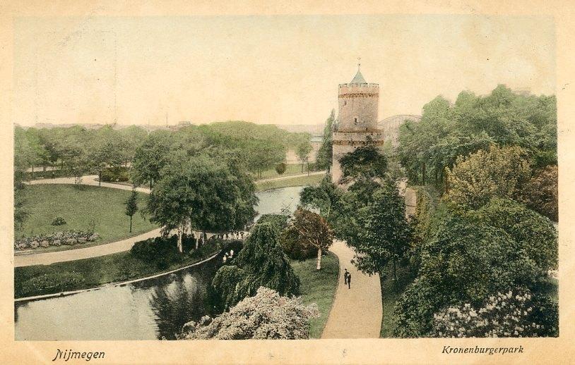NIJMEGEN – Kronenburgpark 1918 (DR133), Verzenden, Voor 1920, Gelopen, Gelderland