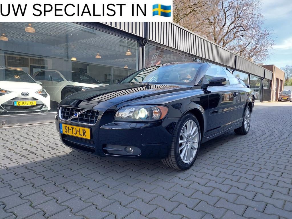 Volvo C70 Convertible 2.4 Summum Leer Navi Clima Cruise PDC, Voorwielaandrijving, C70, Gebruikt, Beige
