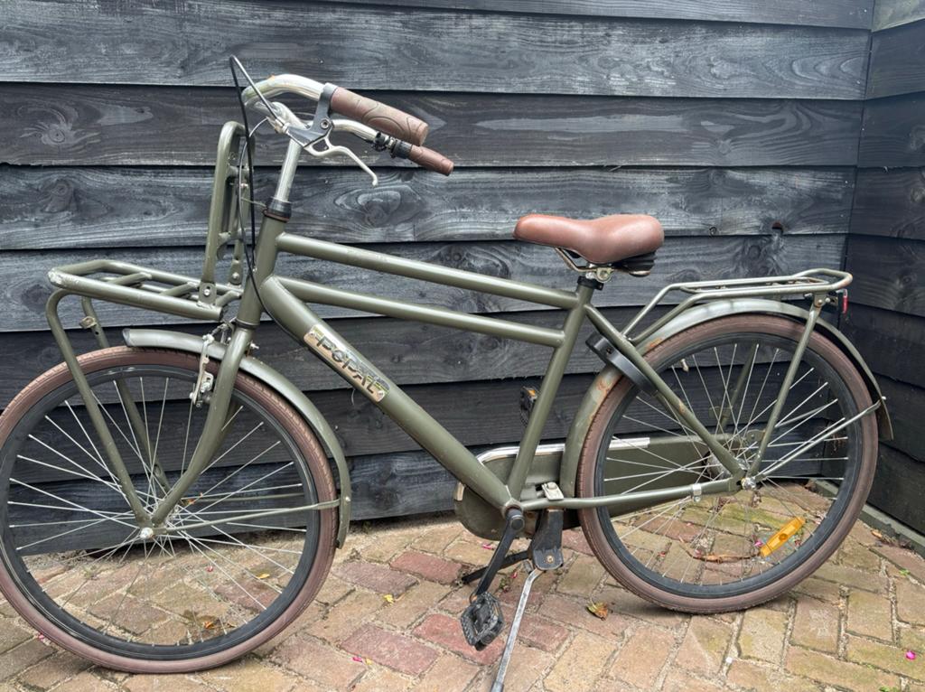 Jongensfiets Popal transporter, Terugtraprem, Gebruikt, Versnellingen, Ophalen
