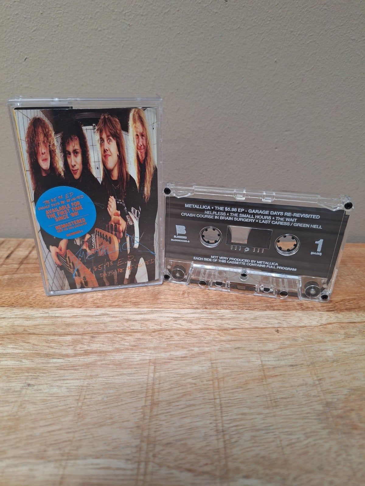 Metallica - Zeldzame - Garage Days Re-Revisited, 1 bandje, Ophalen of Verzenden, Zo goed als nieuw, Origineel
