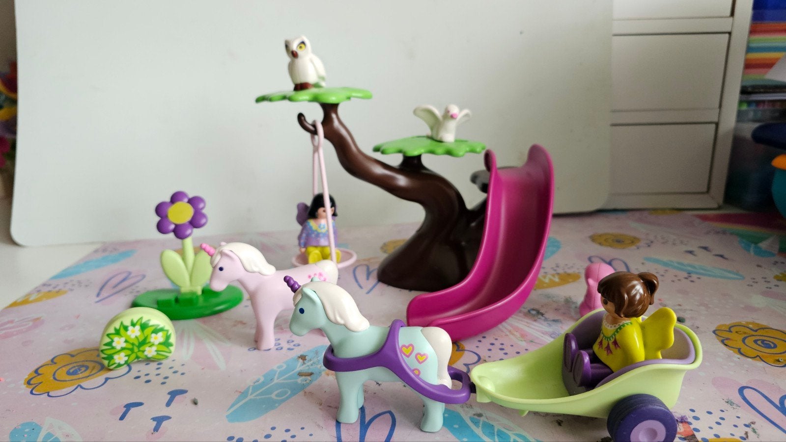 Playmobil 123 Eenhoorn Speelset met Boom en Figuren, Ophalen, Gebruikt, Jongen of Meisje