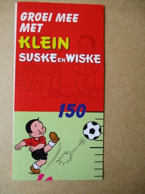 adv10392 suske en wiske groeiposter, Ophalen, Suske en Wiske, Gebruikt, Overige typen
