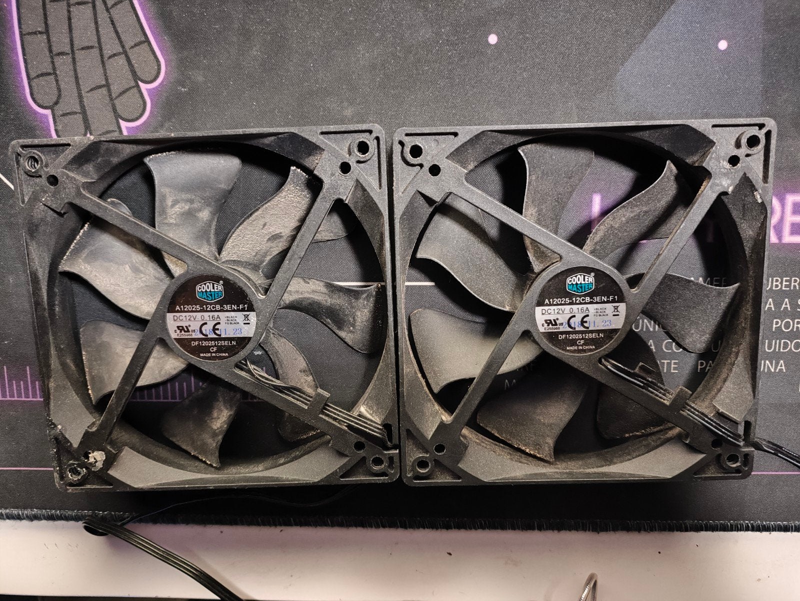 2x Cooler Master A12025-12CB-3EN-F1 PC ventilatoren, Computers en Software, Ophalen of Verzenden