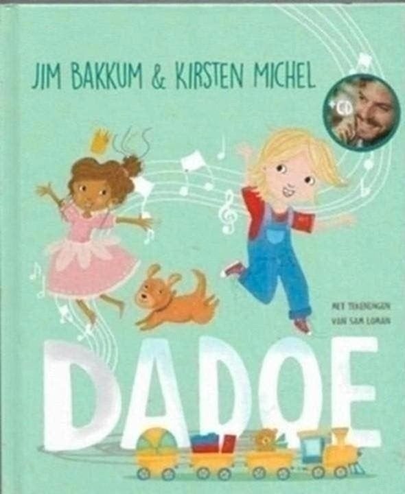Jim Bakkum & Kirsten Michel Dadoe (incl CD), Ophalen of Verzenden, Zo goed als nieuw, Fictie algemeen