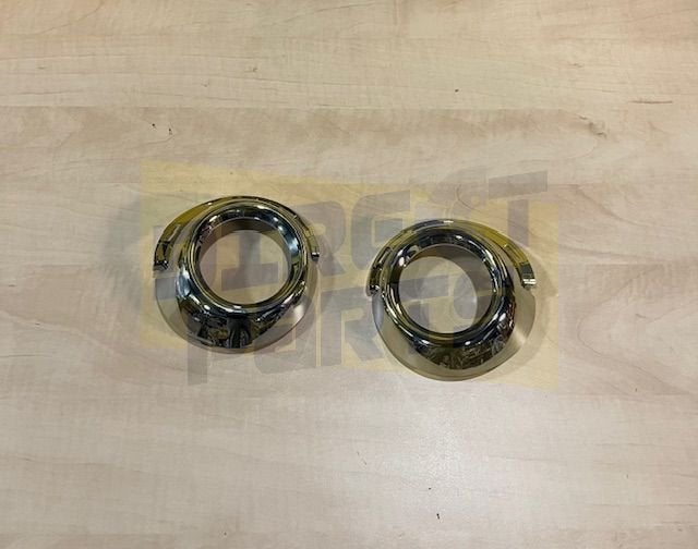 Peugeot 307 (phase II) (9/05-4/08) mistlamp rand set (chrome
