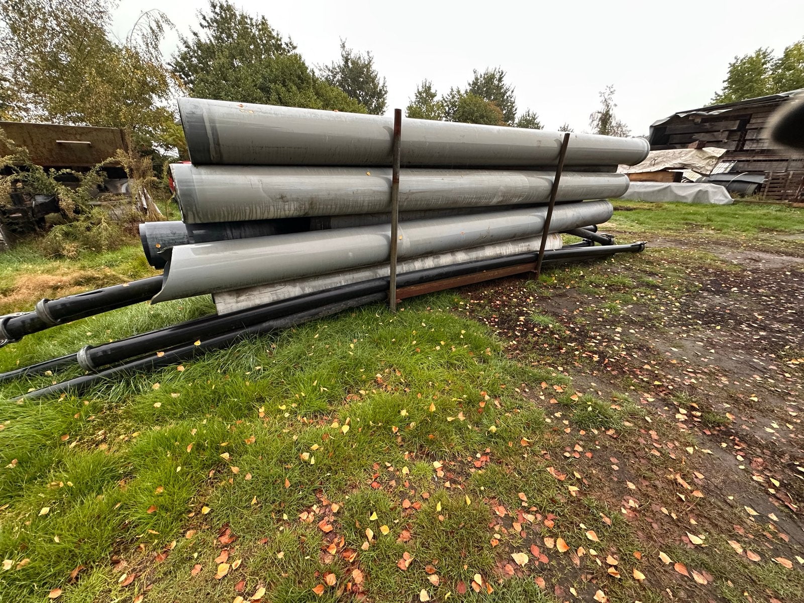 PVC Duiker 315 mm, Ophalen, Afvoer, Gebruikt, Pvc
