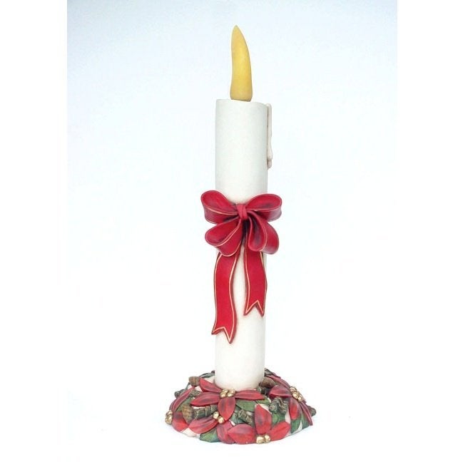 Santa Candle with Ribbon – Kerstman Hoogte 122 cm, Diversen, Ophalen, HorecaBeelden, Nieuw, HorecaBeelden