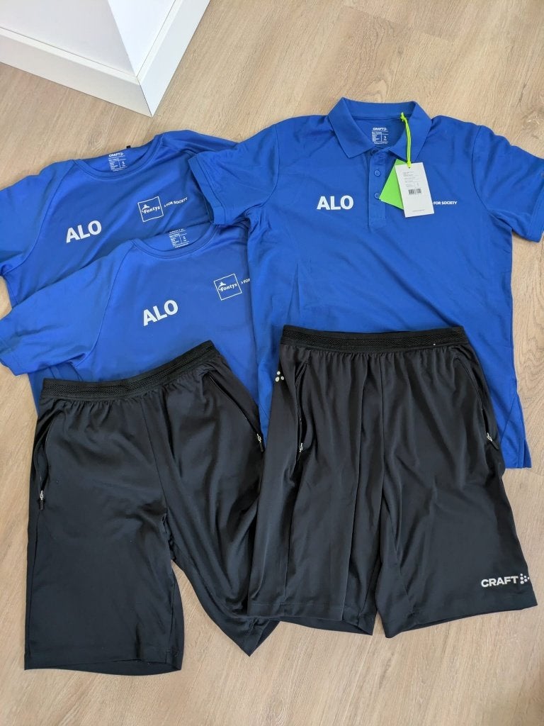 ALO Fonty's Sport kledingpakket, Kleding | Heren, Sportkleding, Craft, Blauw, Ophalen of Verzenden, Zo goed als nieuw