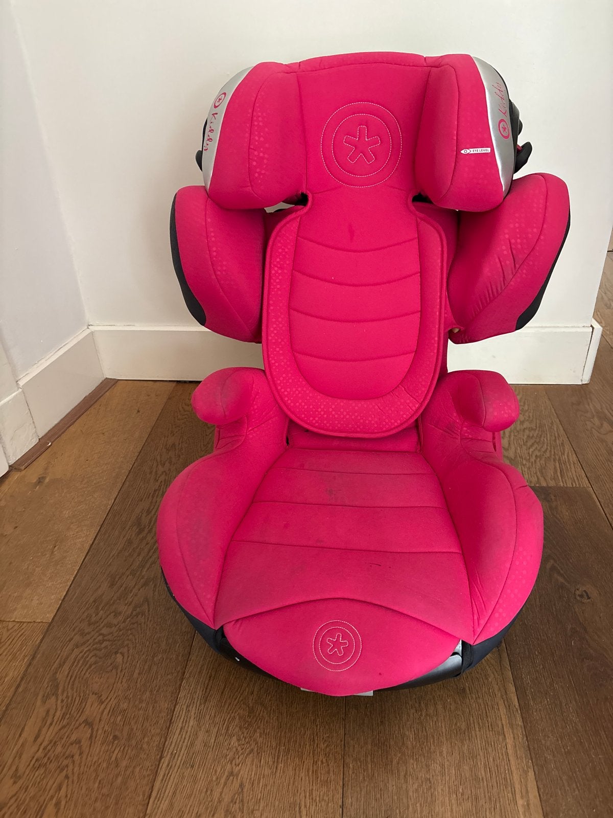 Kiddy Cruiser fix 3 autostoel 15-36 kg roze, 15 t/m 36 kg, Zijbescherming, Ophalen, Overige merken