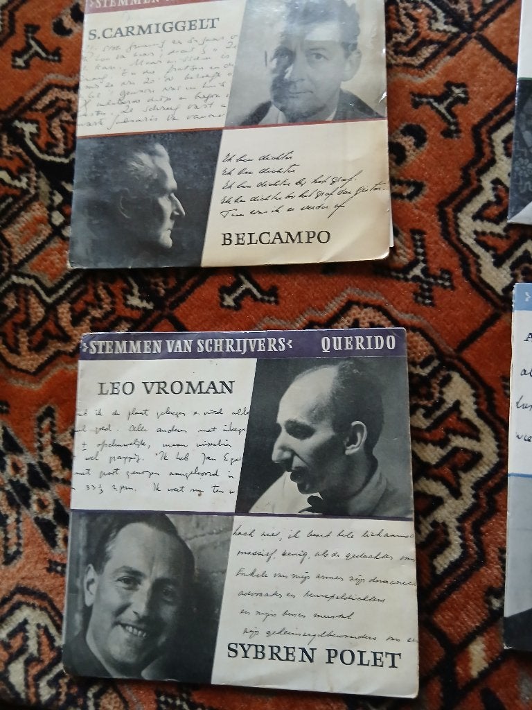 Stemmen van schrijvers! o.a. Reve, Artiest, Diverse auteurs, Ophalen of Verzenden, Zo goed als nieuw