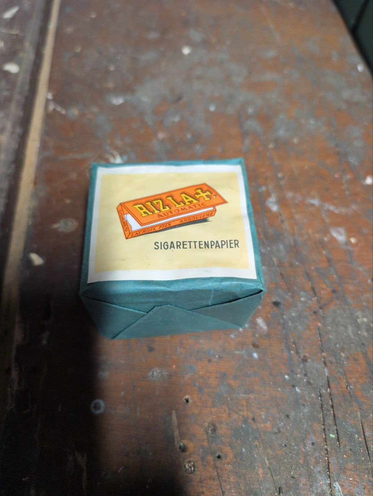 Vintage Rizla lucifersdoosjes - Ongeopend Pakje, Ophalen of Verzenden, Nieuw, Tabaksdoos of Verpakking