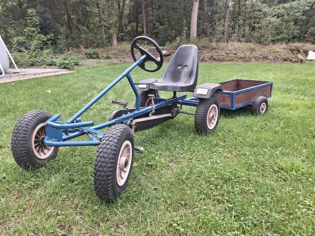 Skelter met aanhanger (Opknapper), Kinderen en Baby's, Speelgoed | Buiten | Skelters, Ophalen, Gebruikt, Overige merken, Vrijloopautomaat