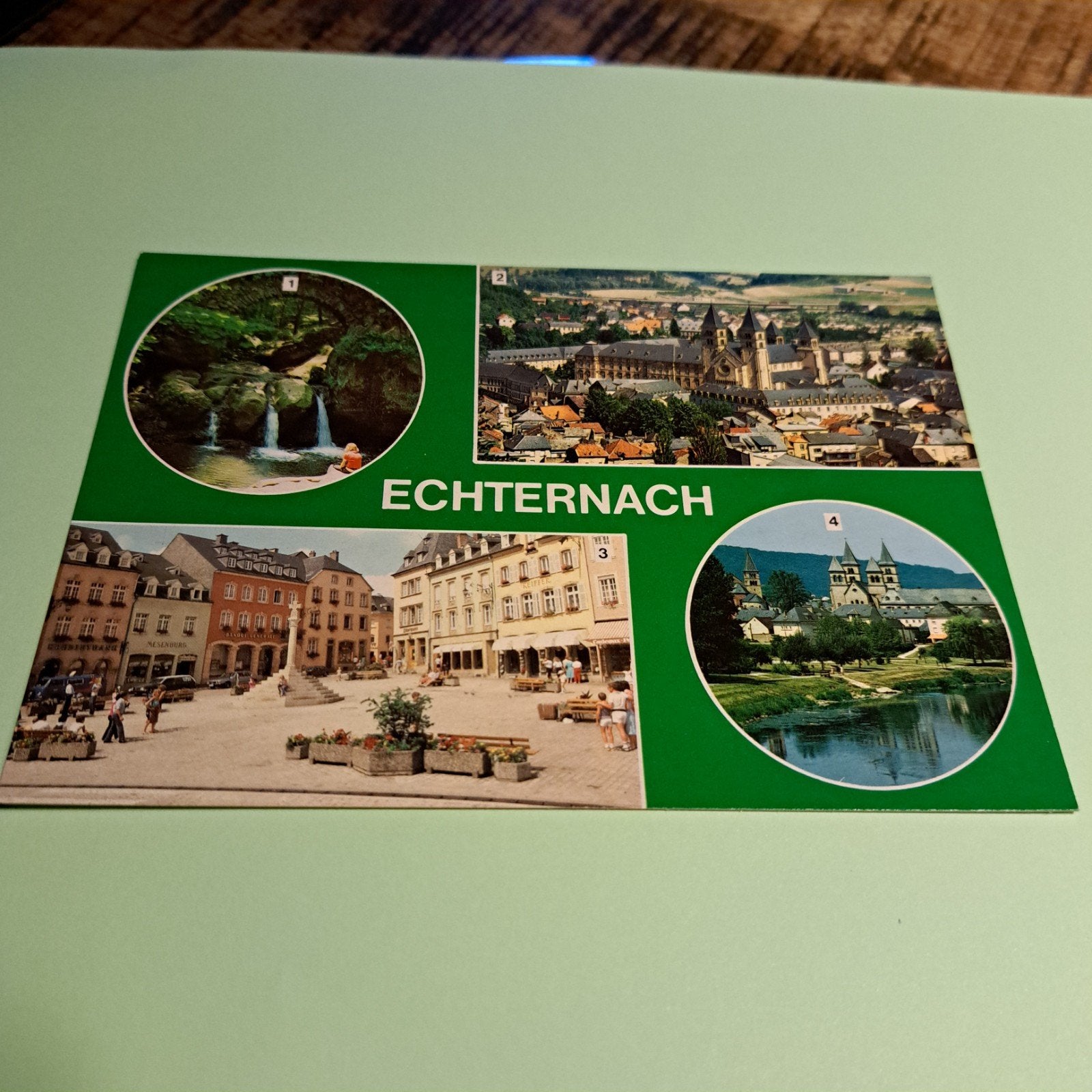 Ansichtkaart Echternach Luxemburg - Schiessentümpel, Ophalen of Verzenden, 1960 tot 1980, Ongelopen, België en Luxemburg