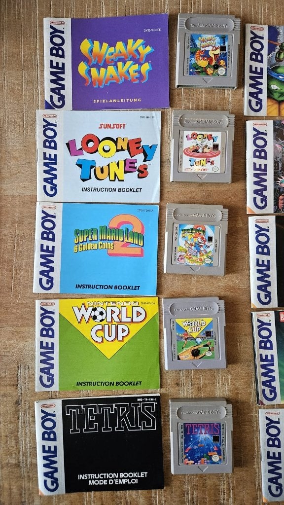 Partij met 23 Nintendo Game Boy games, Overige genres, 1 speler, Ophalen of Verzenden, Zo goed als nieuw