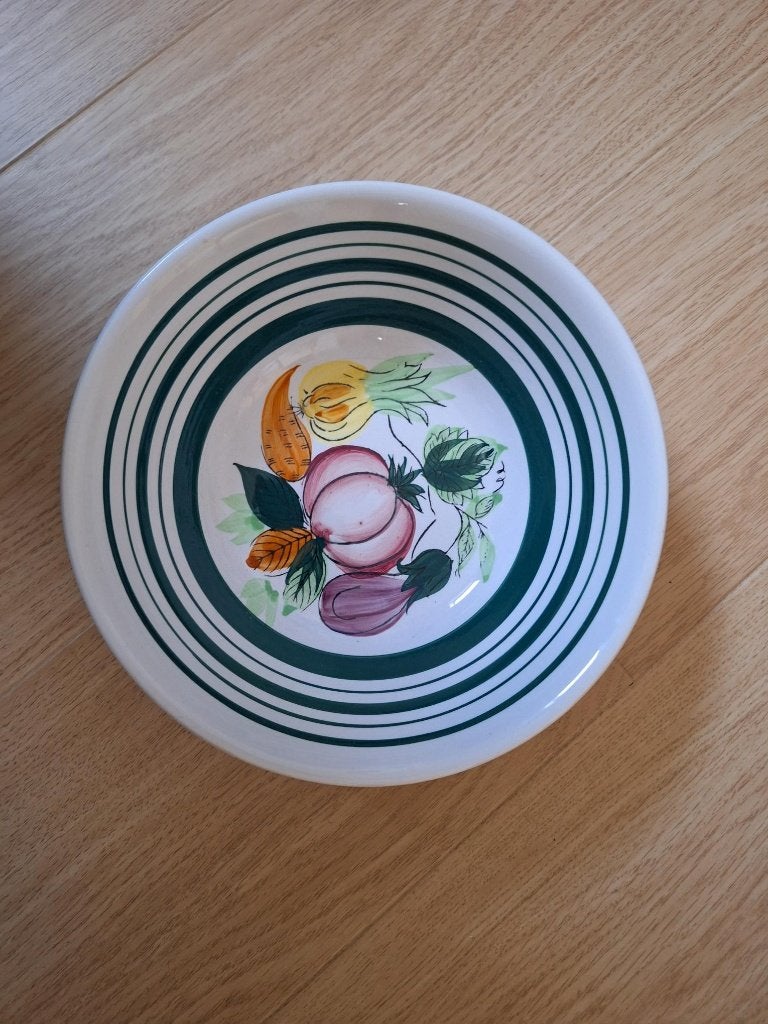 Aardewerk schaal, Schaal, Rond, Ophalen of Verzenden, Zo goed als nieuw