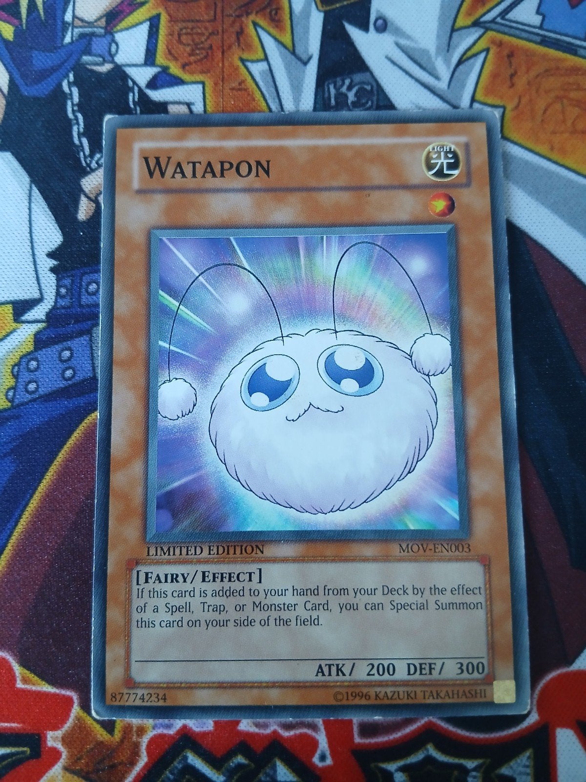 Watapon - MOV2 1st Yu-Gi-Oh The Movie Promo - Yu-Gi-Oh, Ophalen of Verzenden, Zo goed als nieuw