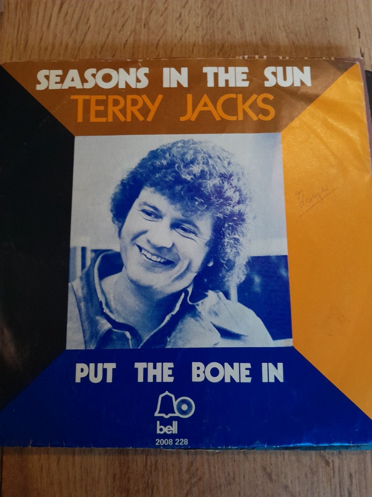 terry jacks 7 inch seasons in the sun, Cd's en Dvd's, Ophalen of Verzenden, Zo goed als nieuw, Pop