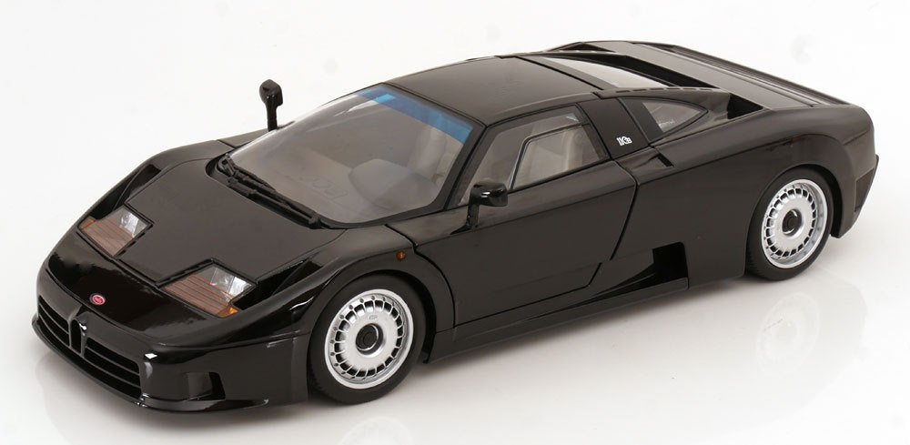 KK-Scale 1:12 Modelauto - Bugatti EB110 1991 Zwart - NEW OVP, Hobby en Vrije tijd, Auto, Nieuw, ?, ?