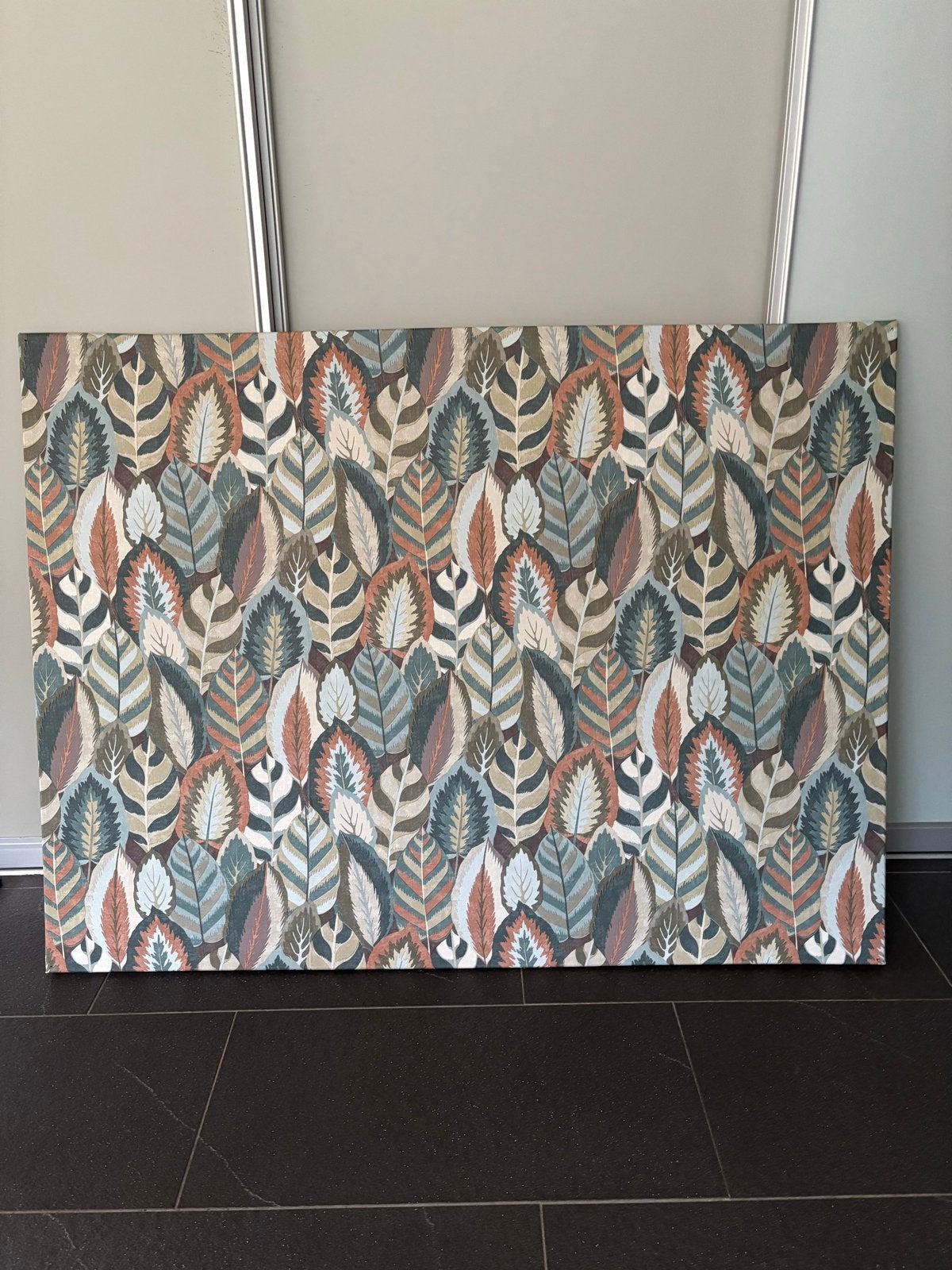Wanddecoratie: Schilderdoek met behang (120x90 cm), Ophalen, Gebruikt, Meerkleurig, Papier/karton