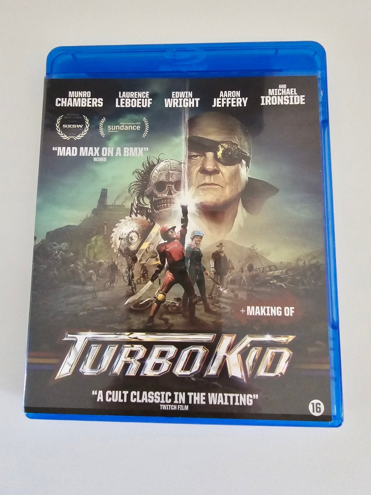 Blu-ray turbo kid, Ophalen of Verzenden, Zo goed als nieuw, Science Fiction en Fantasy