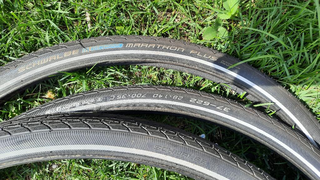Schwalbe Marathon Plus ANTILEK banden, Ophalen, Band, Nieuw, Rubber