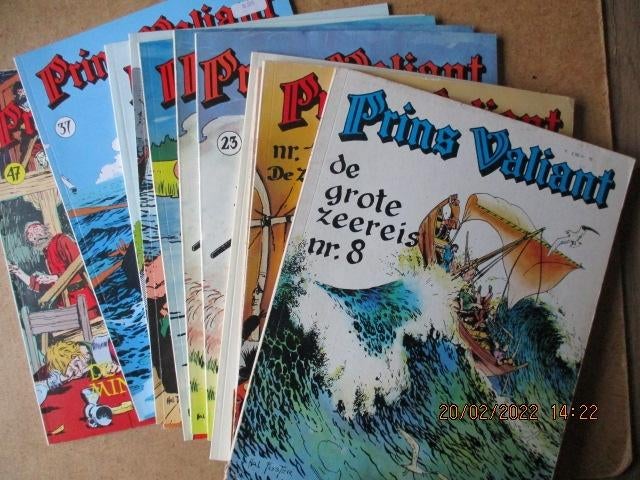 adv5808 prins valiant, Boeken, Stripboeken, Eén stripboek, Ophalen, Gelezen