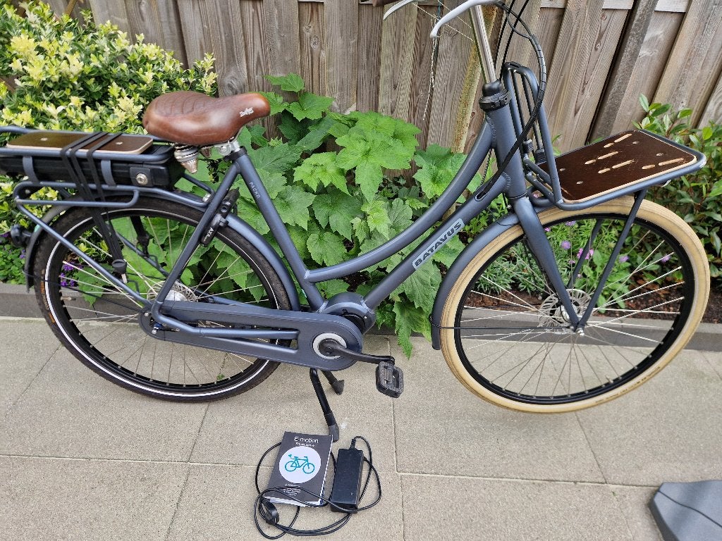 E-Bike Batavus Packd, midenmotor, 7versnellingen, 61cm., Fietsen en Brommers, Elektrische fietsen, 59 cm of meer, Ophalen, Zo goed als nieuw