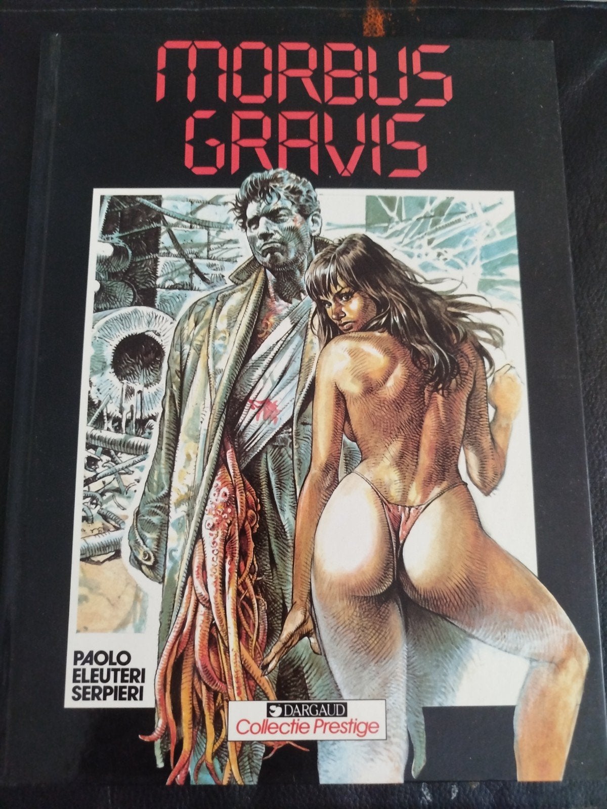 MORBUS GRAVIS HARDCOVER DARGAUD, Boeken, Paolo Eleuteri Serpieri, Eén stripboek, Ophalen of Verzenden, Zo goed als nieuw