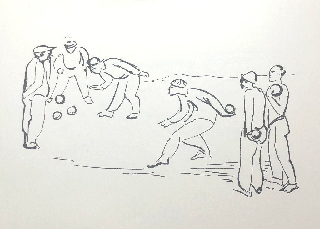 Mooie kunst v/h Grafiekkabinet Hermann Max Pechstein, Ophalen of Verzenden