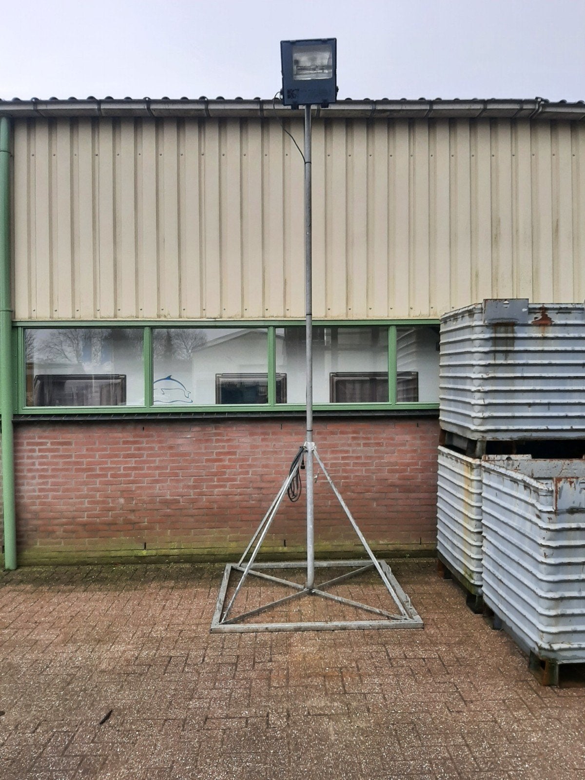lichtmast aic, Gebruikt, Overige typen, Met statief, Ophalen of Verzenden