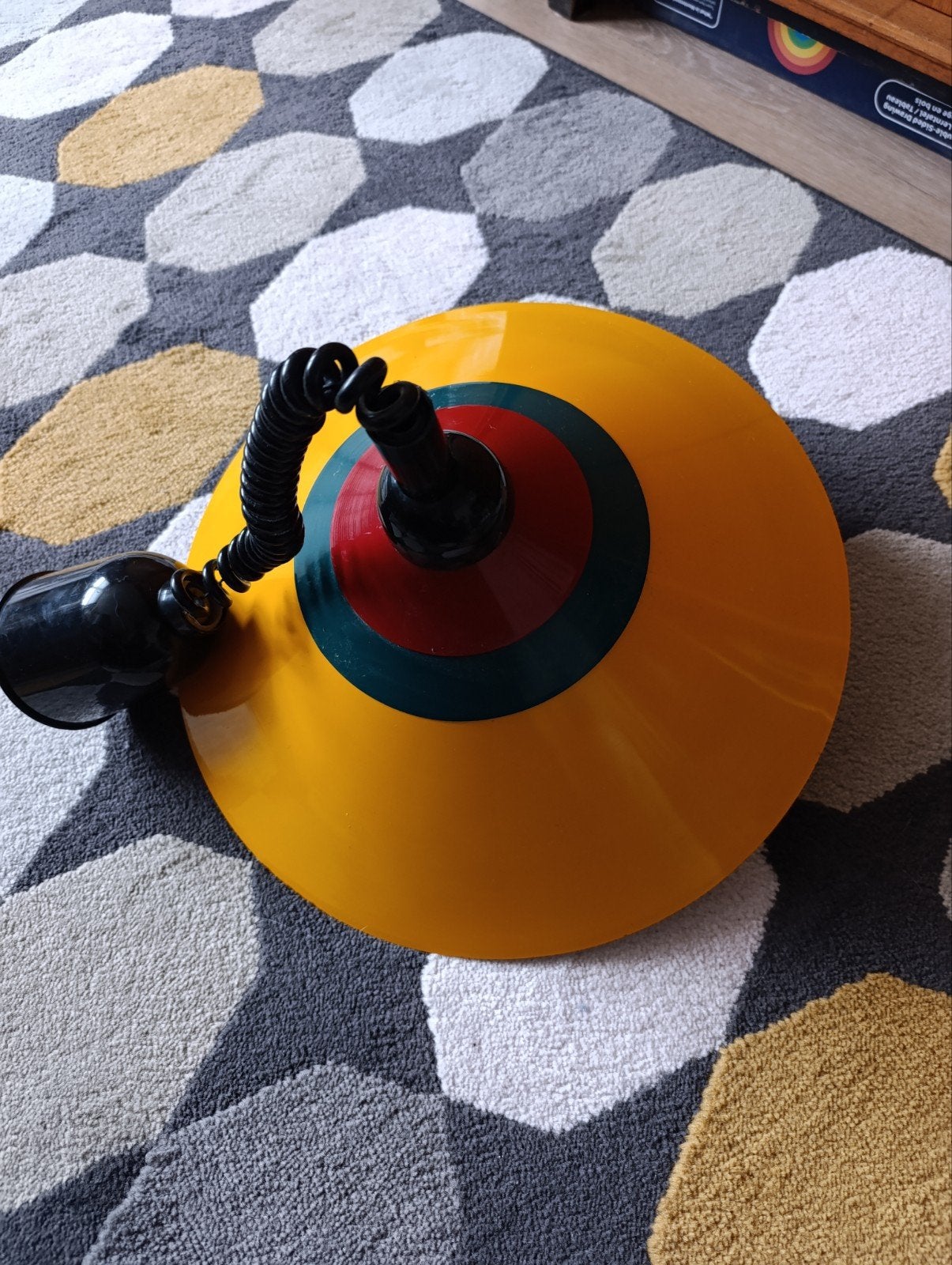 Vintage Massive hanglamp met trekveer - Ophalen, Ophalen