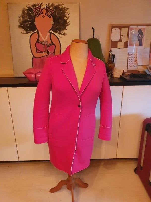 Zgan! roze tussenjas van Reset maat 38!, Maat 38/40 (M), Verzenden, Zo goed als nieuw, Roze