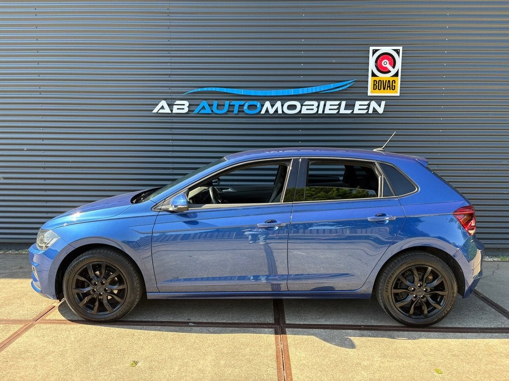 Volkswagen Polo 1.0 TSI Comfortline DIGITAL DASH/ CARPLAY/ N, Met garantie (alle), Blauw, 23 km/l, Origineel Nederlands