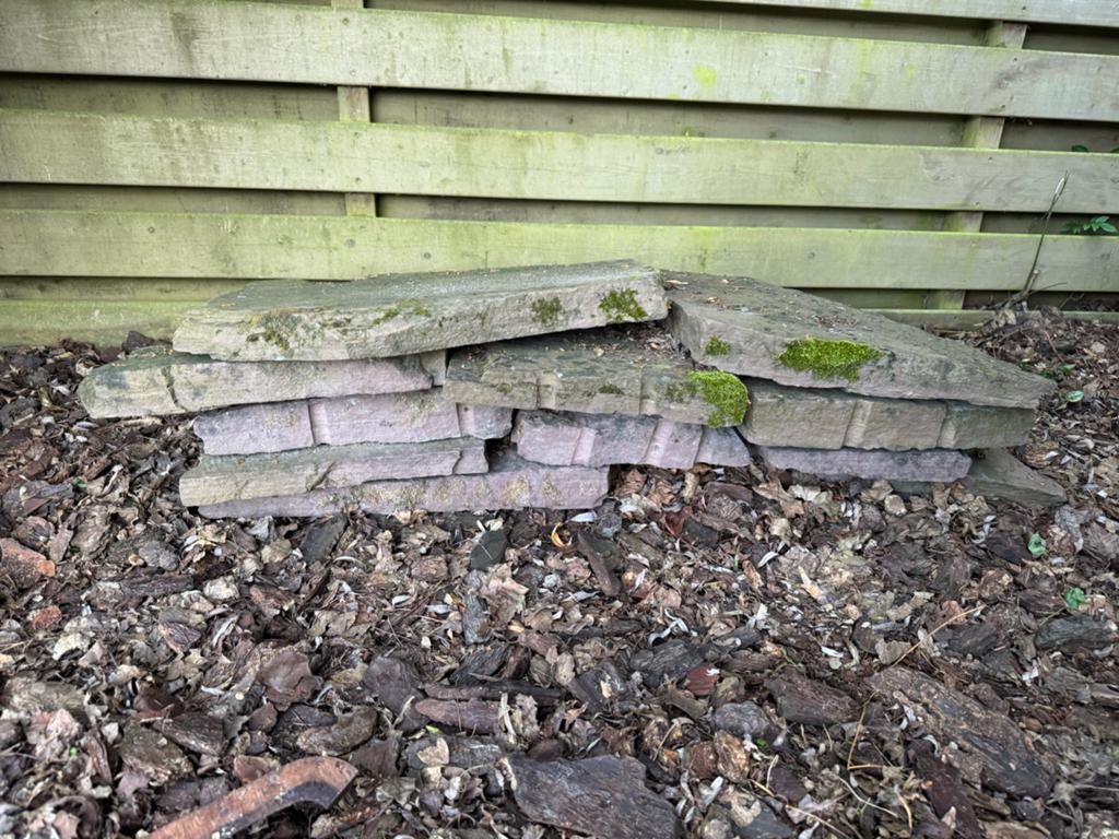 10 grote staptegels., Tuin en Terras, Ophalen of Verzenden