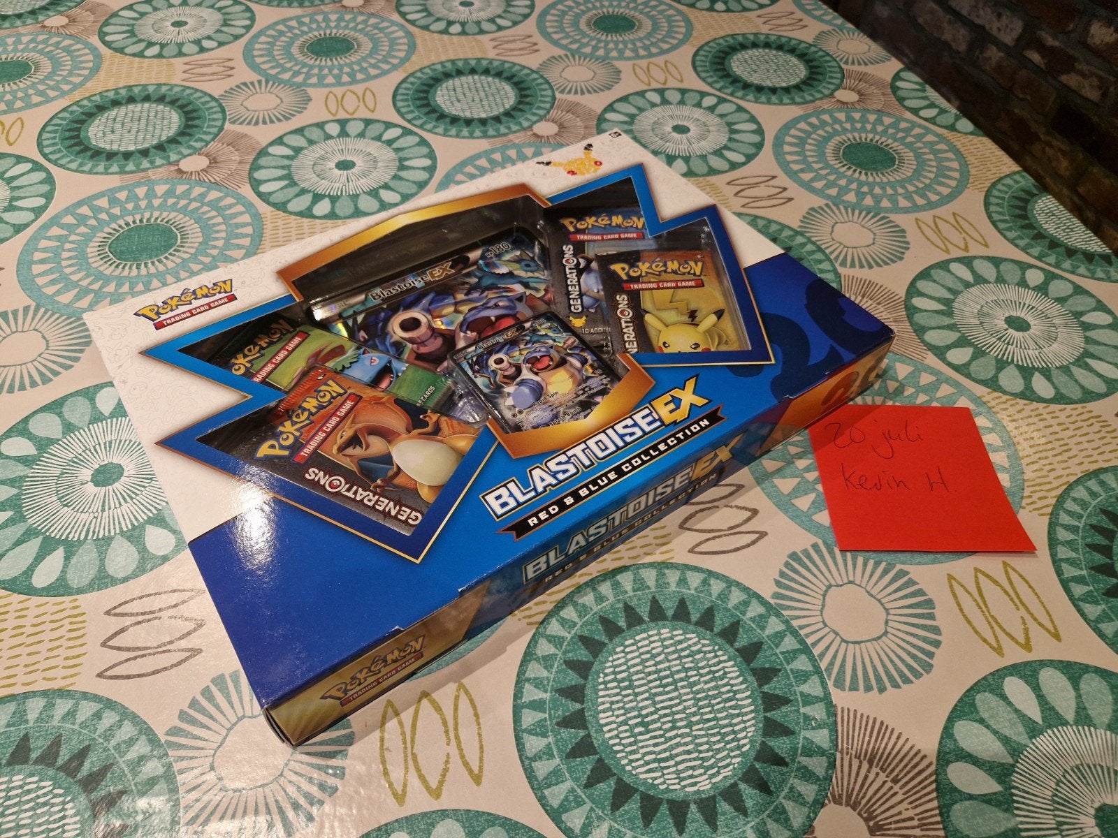 Blastoise EX box sealed, Hobby en Vrije tijd, Verzamelkaartspellen | Pokémon, Nieuw, Boosterbox, Foil, Ophalen of Verzenden