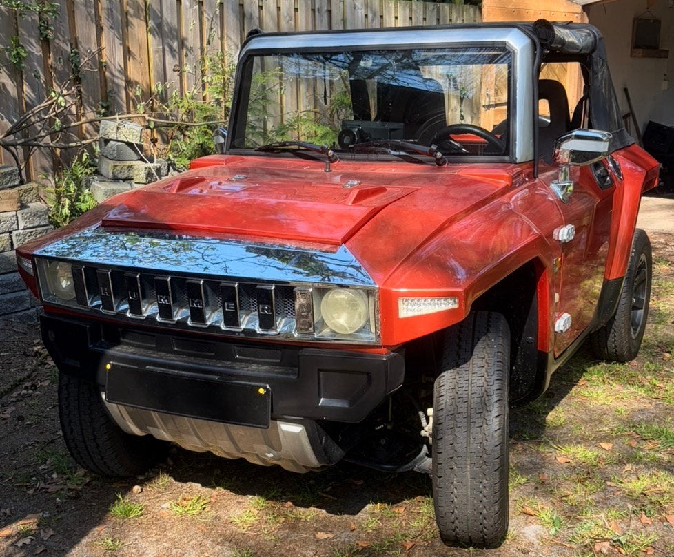 Unieke Hummer HX Cabrio Brommobiel, 792KM, 12-2015, Diversen, Zo goed als nieuw, Ophalen, Overige merken, 16 km/u of meer