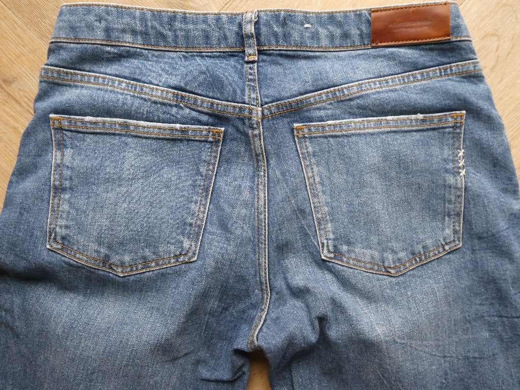 Scotch & Soda dames spijkerbroek the Keeper, Slim maat 29-32, Blauw, Scotch & Soda, Ophalen of Verzenden, Zo goed als nieuw