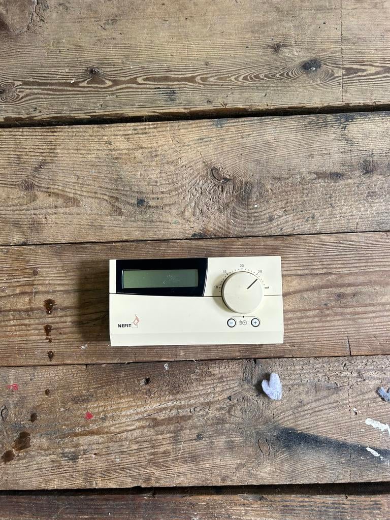 Nefit Ecomline kamerthermostaat compleet en werkend, Doe-het-zelf en Verbouw, Ophalen of Verzenden, Gebruikt