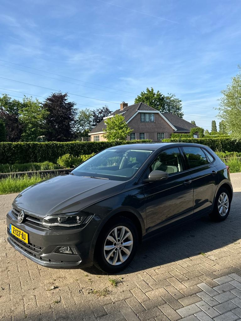 Volkswagen Polo 1.0 TSI 115pk 7-DSG 2019 Grijs, 49 €/maand, 115 pk, Particulier, 3 cilinders